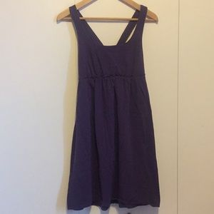 Adorable purple cotton dress